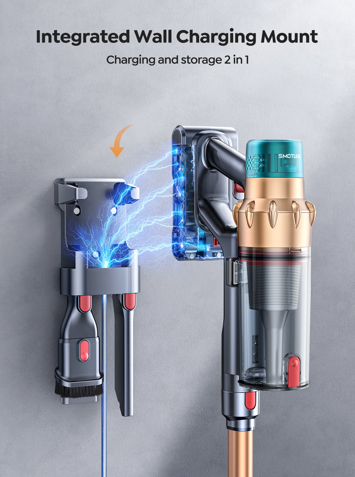 新品☆SMOTURE VAC01 コードレス掃除機 SMOTURE VAC01 Cordless Vacuum Cleaner